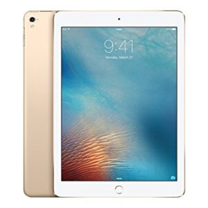 Apple iPad Pro 9.7in 256GB Gold WiFi + 4G Cellular ( )(Renewed)