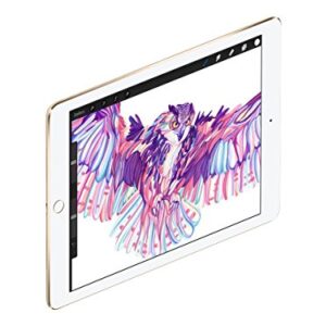 Apple iPad Pro 9.7in 256GB Gold WiFi + 4G Cellular ( )(Renewed)