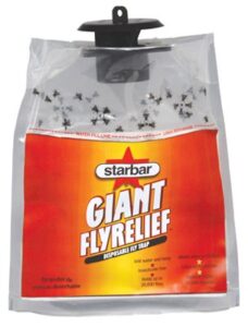 starbar farnam 100520213 giant flyrelief disposable fly traps - quantity 8
