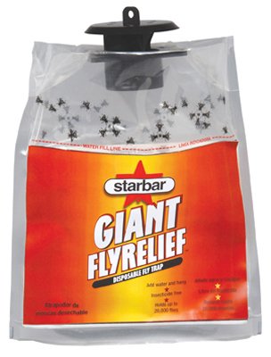 Starbar Farnam 100520213 Giant FlyRelief Disposable Fly Traps - Quantity 8