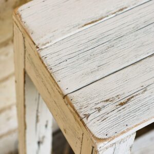 White Farmhouse Console Table 46x10