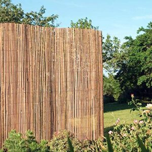 Bamboo Slat Fence, 5'H x 14'L