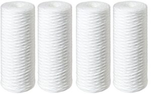 compatible for wp.5bb97p string-wound polypropylene filter cartridge, 10" x 4.5", 0.5 micron 4 pack by cfs