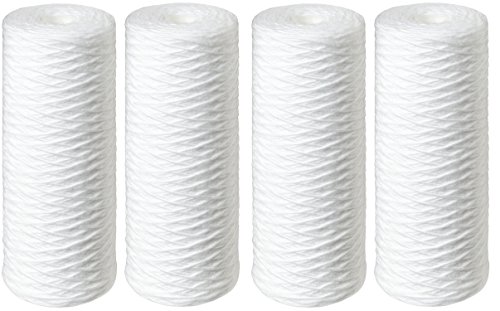 Compatible for WP.5BB97P String-Wound Polypropylene Filter Cartridge, 10" x 4.5", 0.5 Micron 4 Pack by CFS