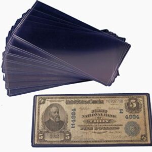 Guardhouse Currency Toploader for Large Banknotes 25 Pack