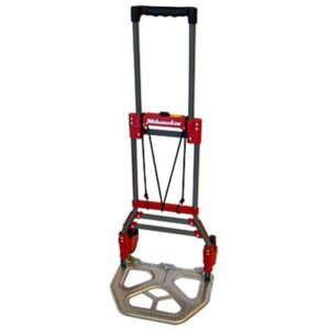 milwaukee collapsible fold up hand truck 150 lb.
