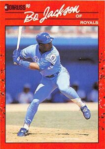 1990 donruss #61 bo jackson nm-mt royals