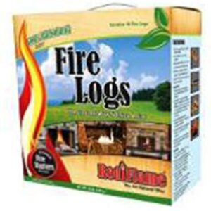 rediflame 10 pack fire log (boxed)
