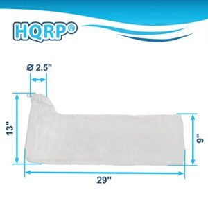 HQRP Dust Collector Bag compatible with DeWalt DW745, DW744, DW744X, DWE7491RS, DWE7480, 745, 744, 744x, 7480, 7491 10-inch Tablesaws Planers, 2.5" Dust Port