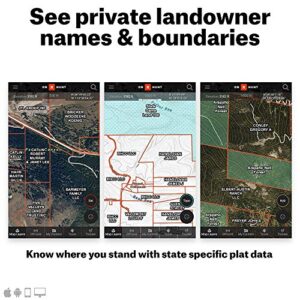 onX Elite: Nationwide Digital Map Membership for Phone, Tablet, and Computer - Color Coded Land Ownership - 24k Topo - Hunting Specific Data - Updates Hunt Chip