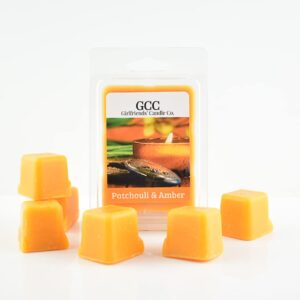 patchouli & amber (type) scented wax melt (single)
