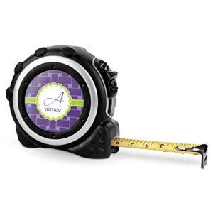 personalized waffle weave tape measure - 16 ft