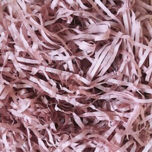 vintage rose blush shredded tissue paper shred dusky ash antique vintage pink hamper gift box basket filler fill (100g)
