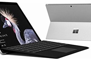 Microsoft Surface Pro 12.3 inches Tablet PC Intel Core M3-7Y30 Processor, 4GB RAM, 128GB SSD, WIFI, Windows 10 Pro, Silver (Renewed)