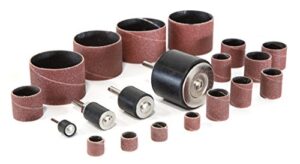 wen ds164 20-piece sanding drum kit for drill presses and power drills