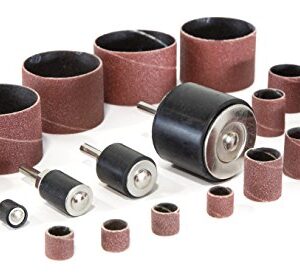 WEN DS164 20-Piece Sanding Drum Kit for Drill Presses and Power Drills