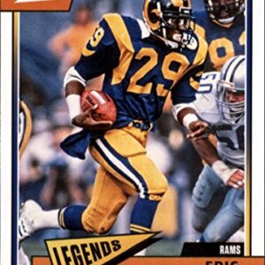 2018 Panini Classics #102 Eric Dickerson LA Rams Legend Football Card