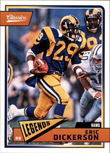 2018 Panini Classics #102 Eric Dickerson LA Rams Legend Football Card