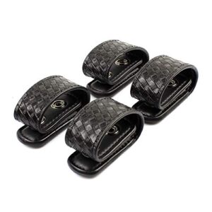 rocotactical double snap belt keepers, duty keepers fit 2.25" duty belt, 4-pack