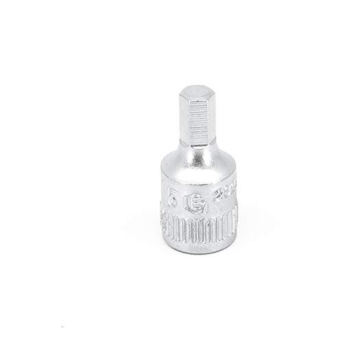 Genius Tools 1/4" Dr. 5mm Hex Head Hand Socket - 232805