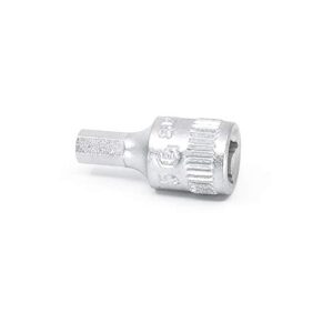 Genius Tools 1/4" Dr. 5mm Hex Head Hand Socket - 232805