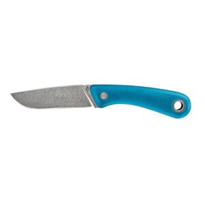 gerber spine fixed blade camping knife - cyan [30-001498]