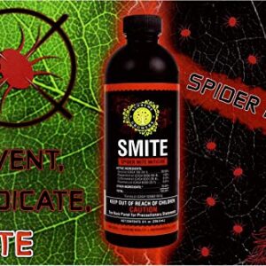 Supreme Growers Smite Spider Mite Killer, All Natural Pesticide, Non-Toxic, Biodegradable, Organic Eco Friendly Pest Control (32oz Ready to Use Spray Bottle)