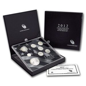 2012 s limited edition 2012 s limited edition silver proof set brilliant uncirculated