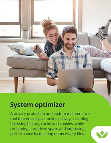 Webroot Internet Security Complete | Antivirus Software 2023 |10 Device | 1 Year Download for PC/Mac/Chromebook/Android/IOS + Password Manager, Performance Optimizer & Cloud Backup