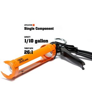 JES M26S 10 oz. 26:1 High Thrust Caulk and Adhesive Gun