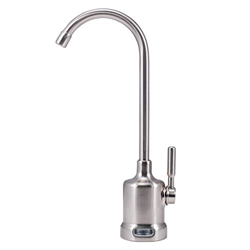 Watts Premier WP116093 Top Mount Air-Gap Faucet for Water Filtration Systems, Monitored, Brushed Nickel