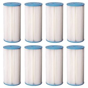 cfs complete filtration services est.2006 8 pcs whole house water filter, replacement for ge fxhsc, r50-bbsa, r50-bb and wfhdc3001, w50pehd, gxwh40l