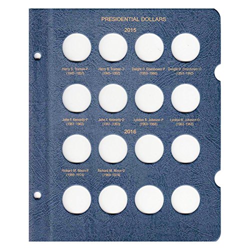 Whitman US Presidential Dollar Coin Album P & D Mints #2227