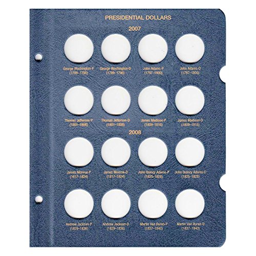 Whitman US Presidential Dollar Coin Album P & D Mints #2227