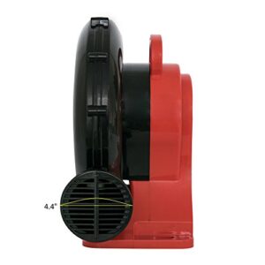 XPOWER BR-35 ½ HP Indoor/Outdoor Inflatable Blower Fan for Bounce Houses and Movie Screens, with Weather-Resistant Switch, Safety Certified