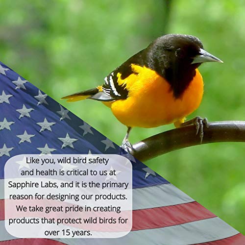 Sapphire Labs Nectar Defender - Hummingbird Nectar Extender That Prolongs The Life of Nectar for Hummingbird Feeders - It Works Exceptionally Well During Warm Weather Months - 2 Pack