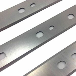 FOXBC 13-Inch Planer Blades Replacement for DeWalt DW735 DW735X Planer, Replace DW7352 - Set of 3