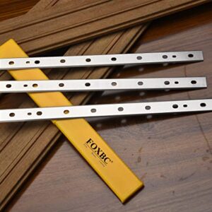 FOXBC 13-Inch Planer Blades Replacement for DeWalt DW735 DW735X Planer, Replace DW7352 - Set of 3