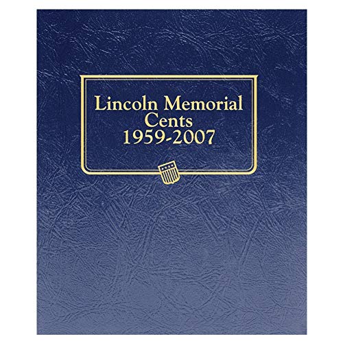 Whitman US Lincoln Memorial Cent Coin Album 1959-2007#9141