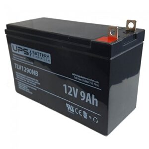 upsbatterycenter 12v 9ah nb compatible replacement battery for the generac 7500e generator