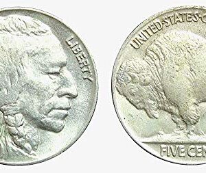 1936 Various Mint Marks CIRCULATED BUFFALO (INDIAN HEAD) NICKEL w CLEAR DATE! HISTORIC COIN, BEST PRICE! 5c F-VF