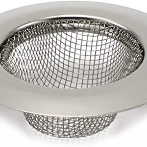 4pcs Bathroom Bathtub Sink Mesh Strainer Stainless Steel (Pack of 4)