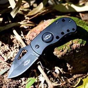 Best.Buy.Damascus1 Pocket knife 440c Steel Black knife Folding Knife Hunting Gear Pocket knife for men Hunting Knife Gifts For Men