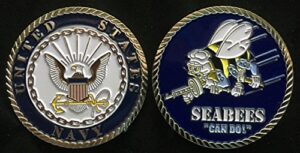 seabee's can do (enlisted) challenge coin