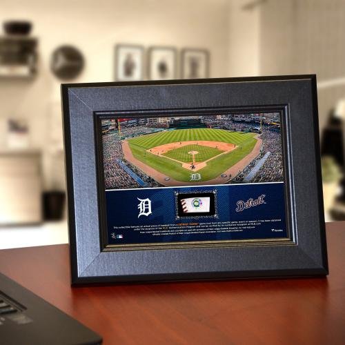 Detroit Tigers Framed 5" x 7" Stadium Collage with a Piece of Game-Used Baseball - MLB Team Plaques and Collages