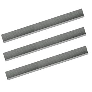 foxbc 6-1/8 inch jointer planer knives blades for ridgid jp0610,delta 37-190 37-195, craftsman 21705 922995, jet jj-6cs, powermatic jointers - set of 3