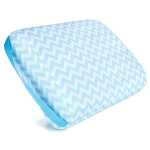 hot tub booster seat for adults - weighted pillow for bathtub, shower, jacuzzi & spa - washable cushion for outdoor hot tub - must have inflatable accessory