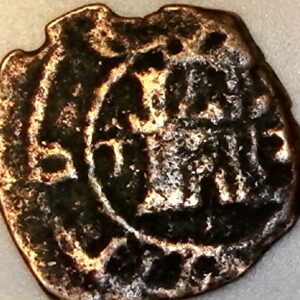 1000 - 1690 A.D Medieval Bronze Coin Comes in Hard Case Numbs AG-G