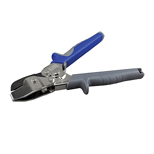 Klein Tools 86526 HVAC Tool V Notcher for Ductwork and Sheet Metal, Cuts 30-Degree V