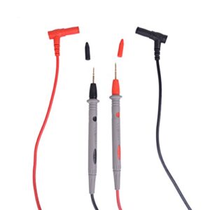 Baitaihem 2 Pairs Multimeter Test Leads Digital Multimeter Probes Wire Pen Cable 20A 1000V